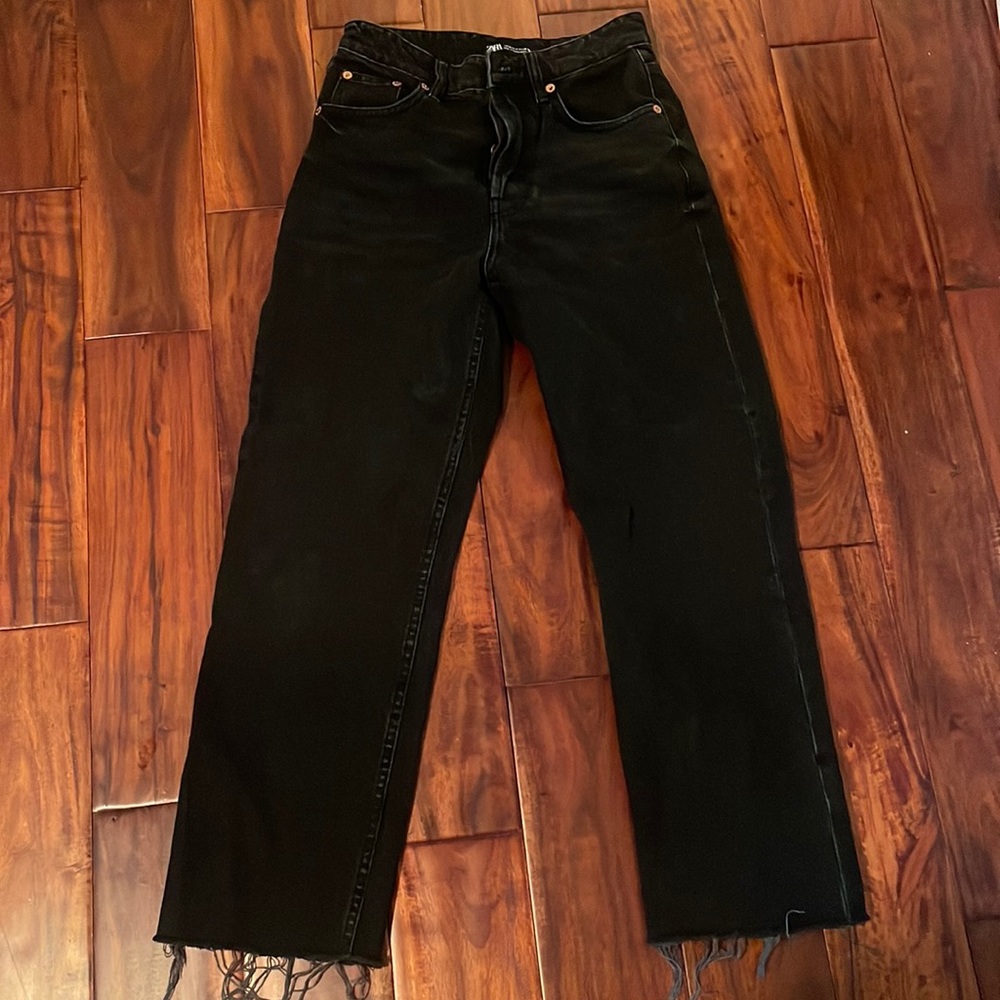 Zara straight jeans